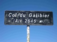 Col du Galibier (panneau)